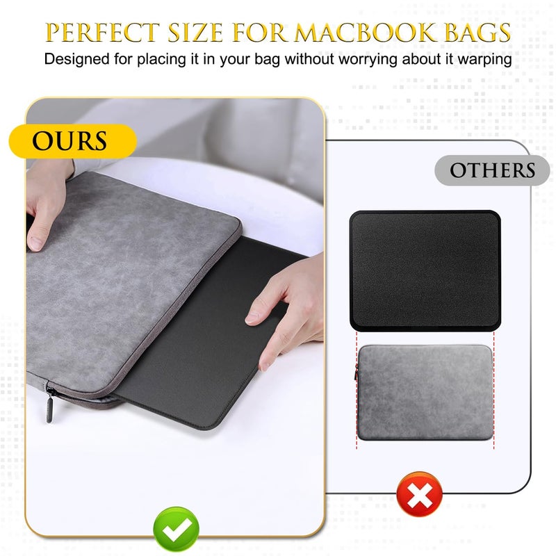 JIKIOU 3 Pack Mouse Pad with Stitched Edge, Comfortable Mouse Pads with Non-Slip Rubber Base, Washable Mousepads Bulk with Comfortable Cloth, Mouse Pads for Computers Laptop Mouse 10.2x8.3inch Black - Image 5